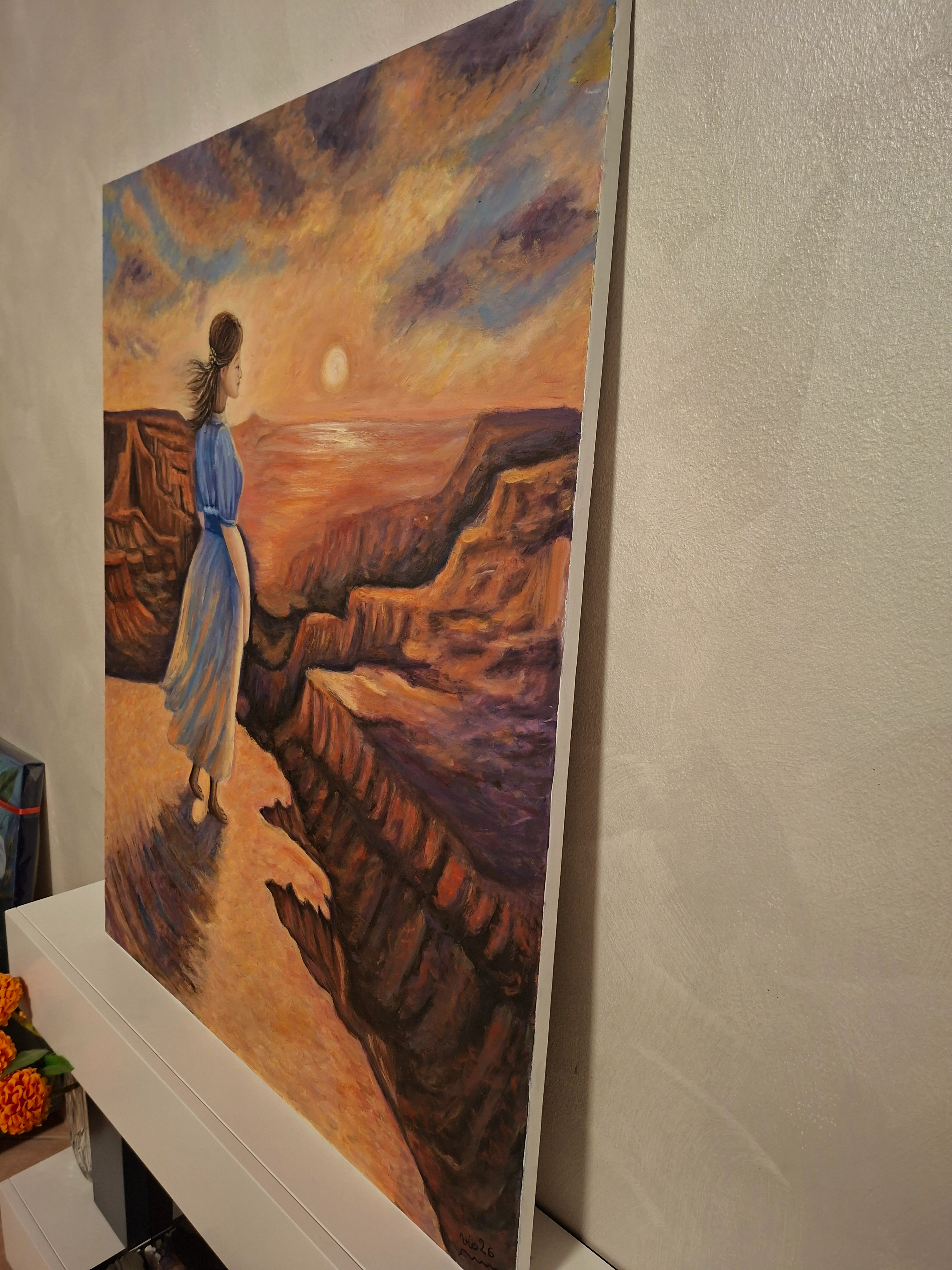 Girl in Canyon — dettaglio 7